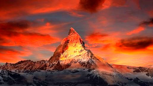 Switzerland zermatt mountains snow
